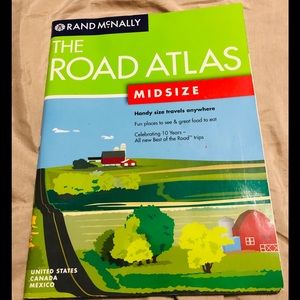 Road Atlas - Roads/Highways GREAT CONDITION